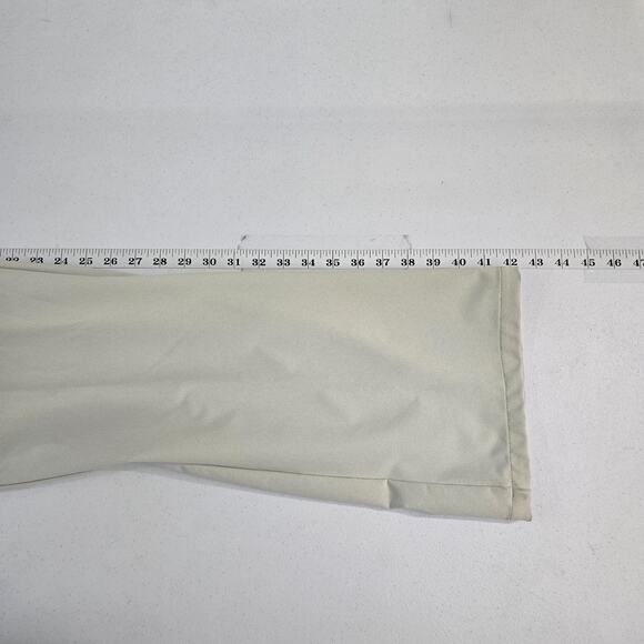 Lolë Women’s Performance Stretch Pants Beige Straight Leg UPF 50+ Size 14 6073 - Picture 6 of 12